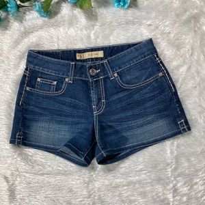 BKE Culture Blue Denim Shorts